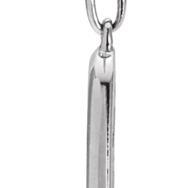 14K Yellow Or 14K White Gold 1/4 ctw Natural Diamond Heart Pendant