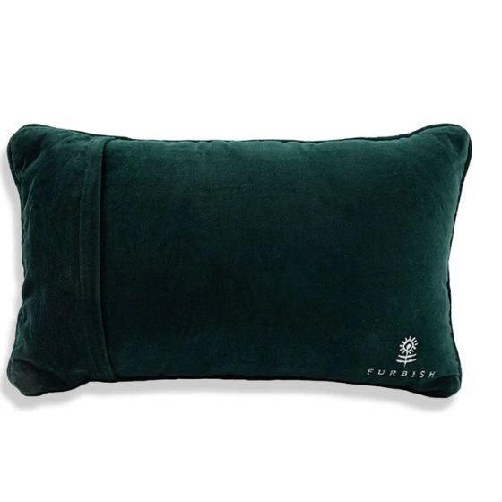 Tinsel in a Tangel Needlepoint Pillow