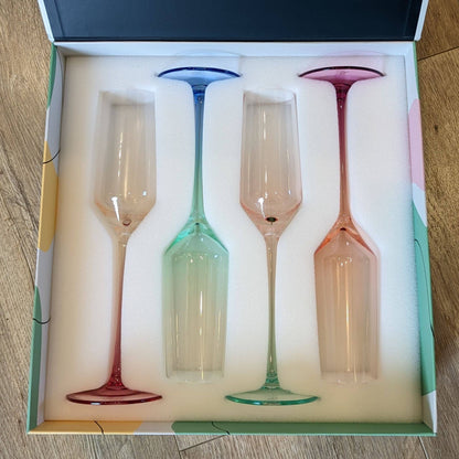 Mezclada Champagne Flute Set