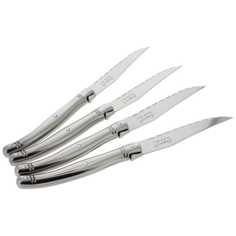 French Home Laguiole Steak Knives – Stainless Steel Handles