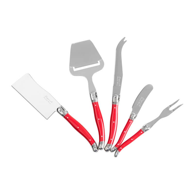 Laguiole 5 Piece Cheese Knife & Slicer Set