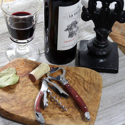 Laguiole Bottle Opener Bar Set with Pakkawood Handles