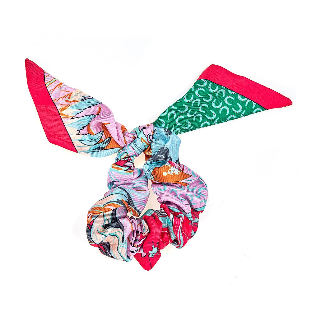 Derby Hair Scrunchie
