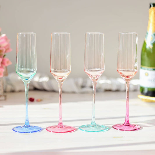 Mezclada Champagne Flute Set