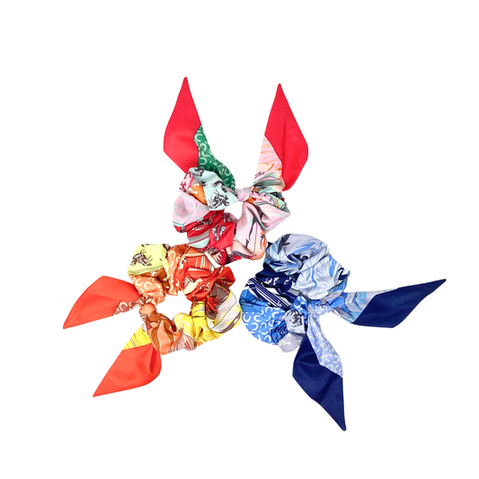 Derby Hair Scrunchie