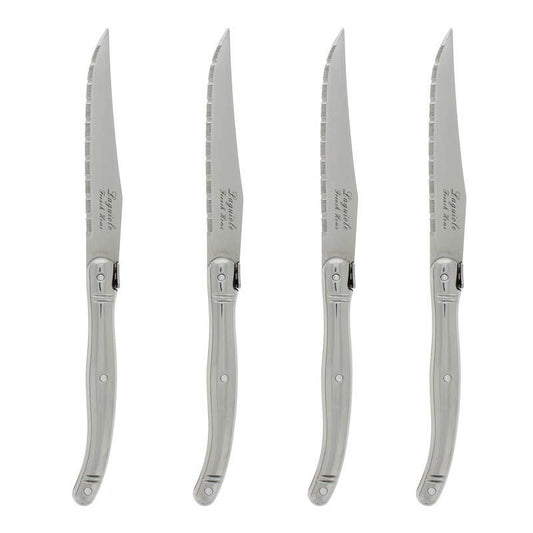 French Home Laguiole Steak Knives – Stainless Steel Handles