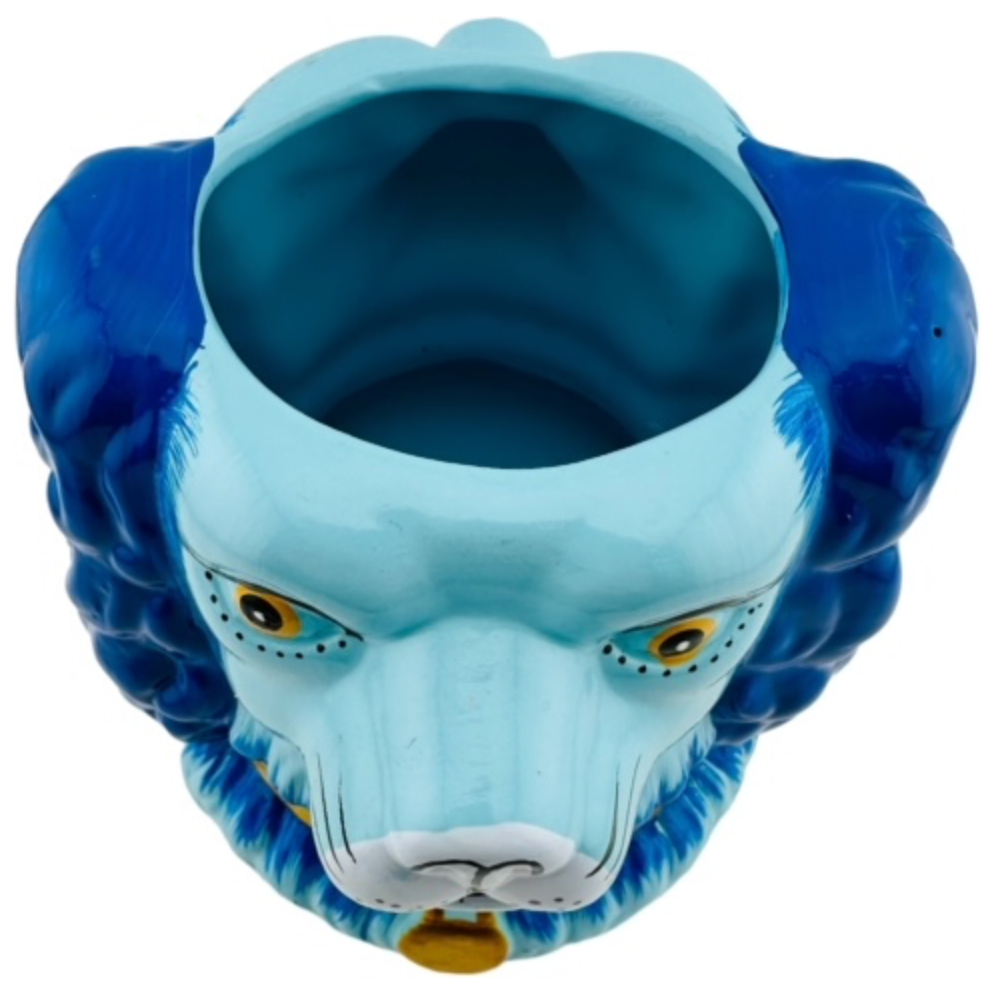 Preppy Staffordshire Vase - Blue Dog Vase