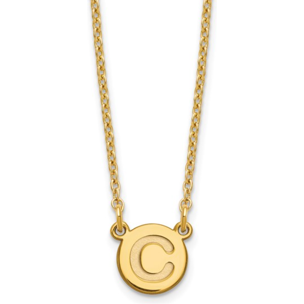 Classic Initial Necklace – Personalized Elegance