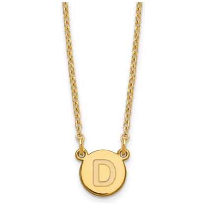 Classic Initial Necklace – Personalized Elegance