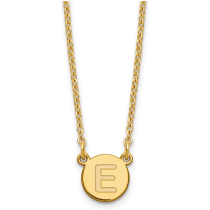 Classic Initial Necklace – Personalized Elegance