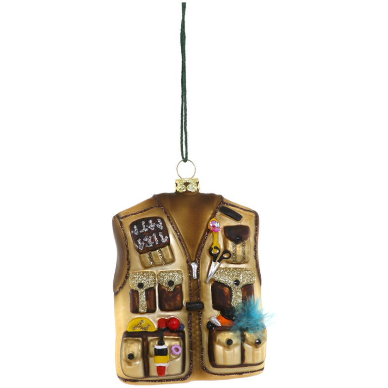 Fishermans Vest Ornament