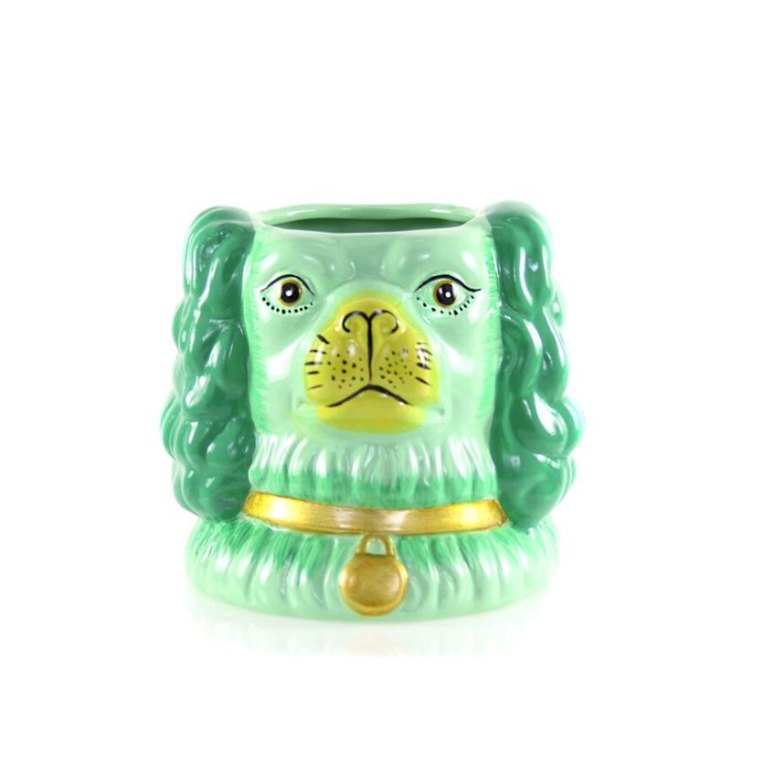 Preppy Staffordshire Dog Vases