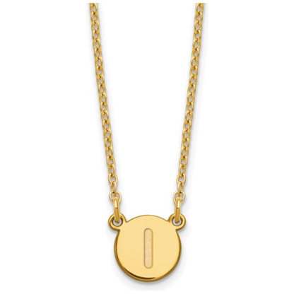 Classic Initial Necklace – Personalized Elegance