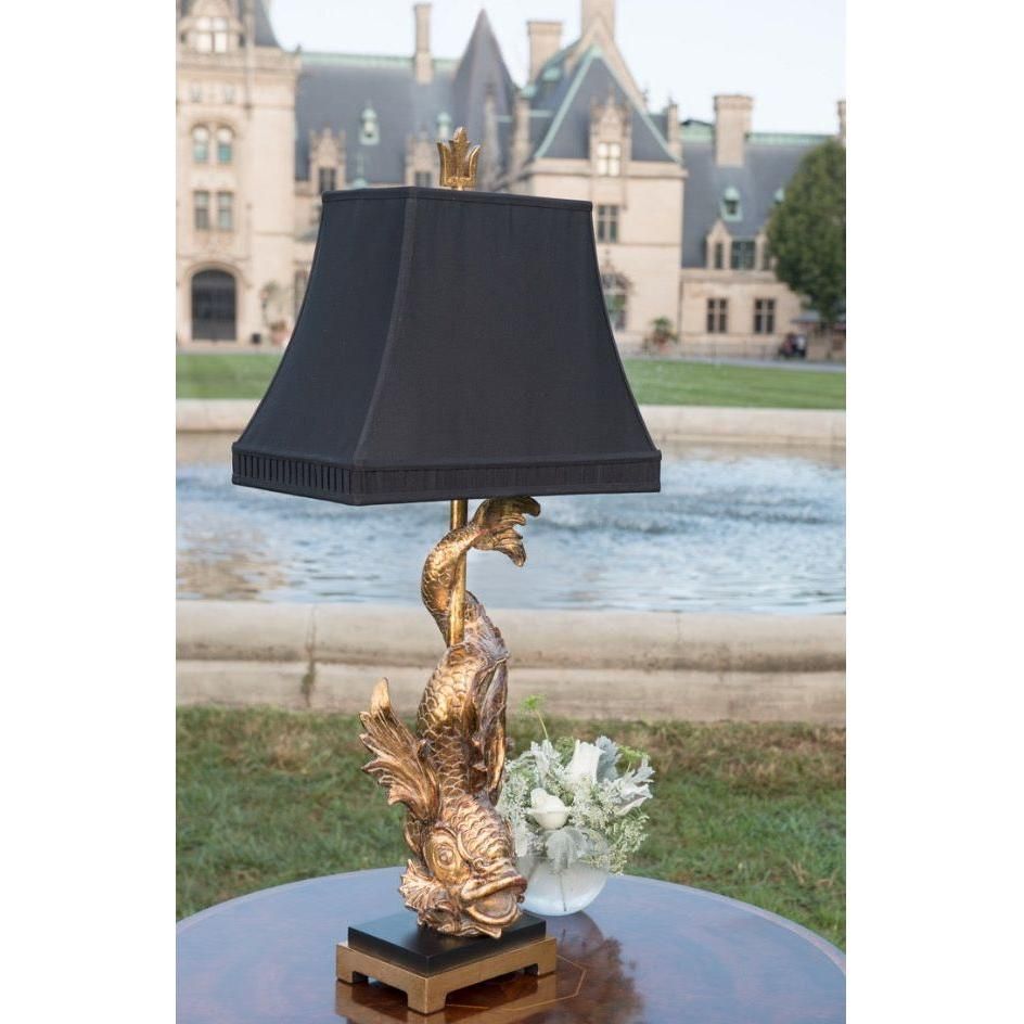 Biltmore Imperial Dragon Lamp in Gold