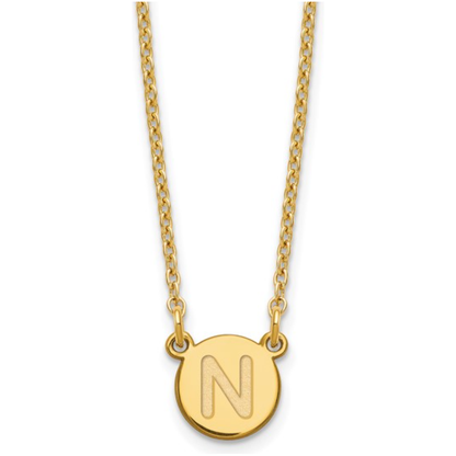 Classic Initial Necklace – Personalized Elegance