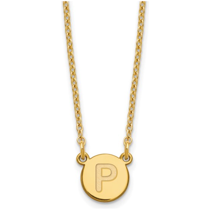 Classic Initial Necklace – Personalized Elegance