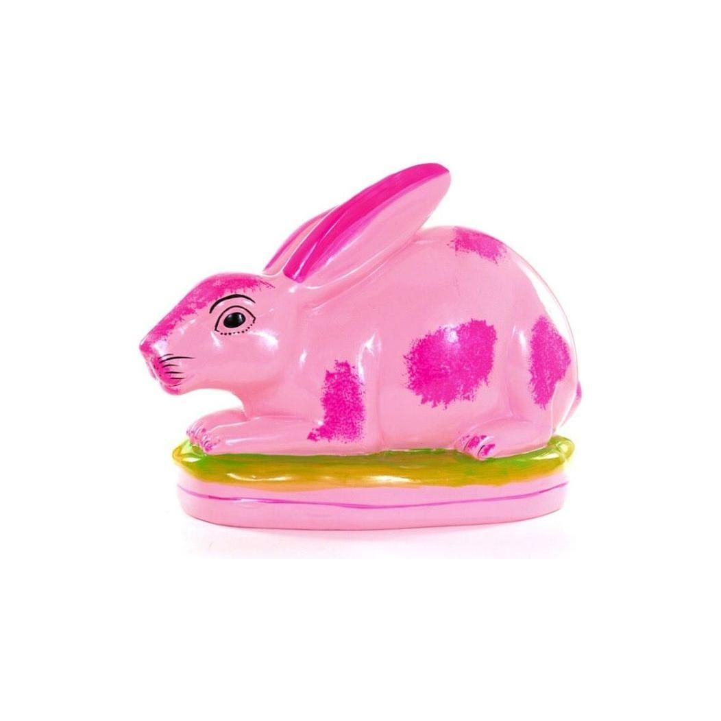 Staffordshire Hare - Pink