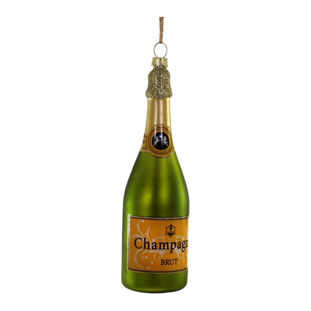 Cody & Foster Sparkling Champagne Ornament