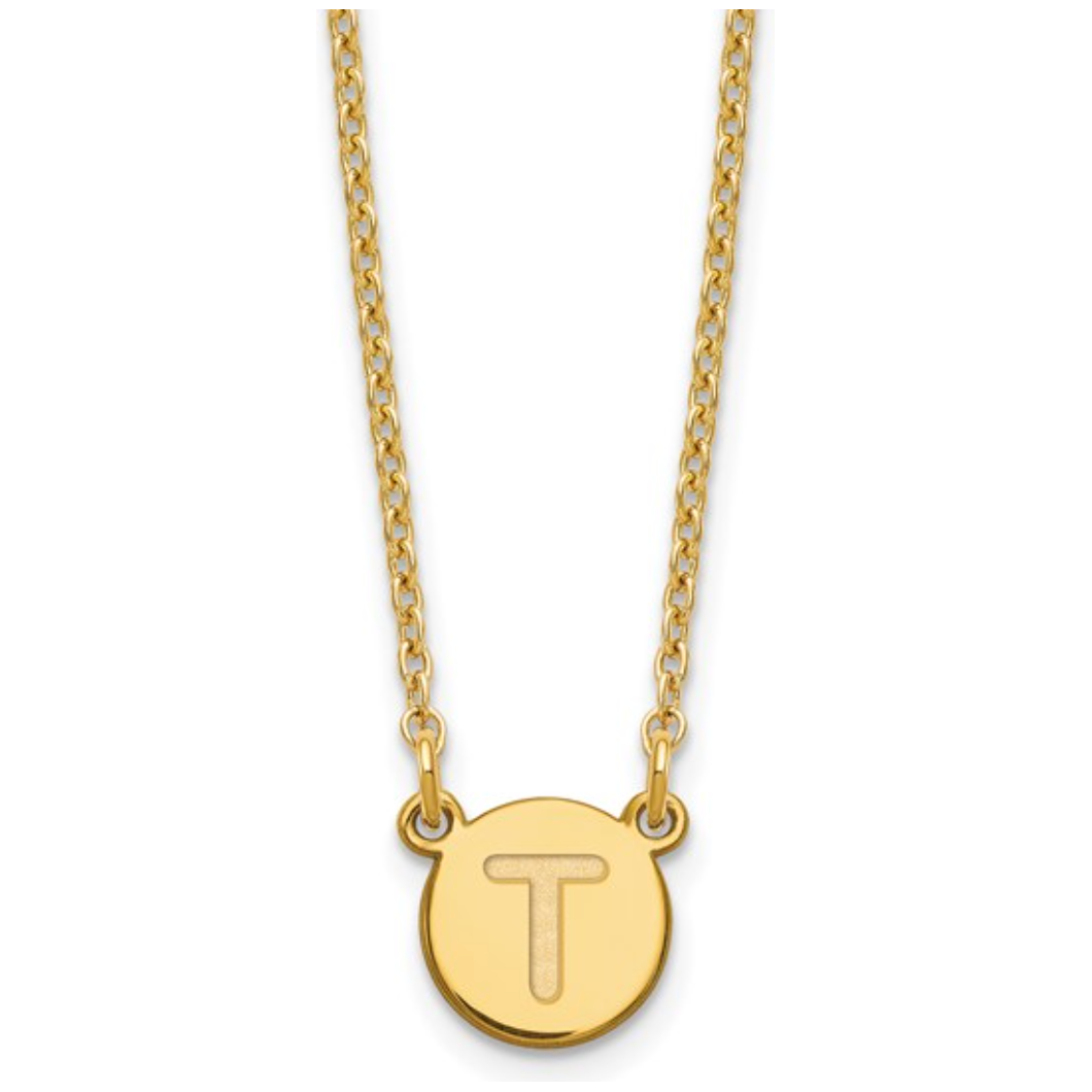 Classic Initial Necklace – Personalized Elegance