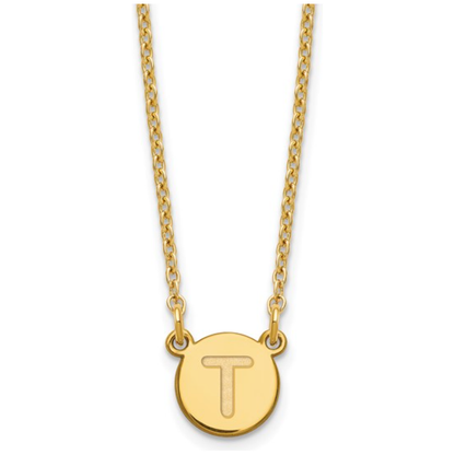 Classic Initial Necklace – Personalized Elegance