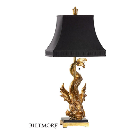 Biltmore Imperial Dragon Lamp in Gold