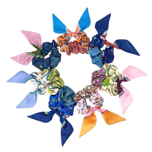 Gold Cup Hair Scrunchie